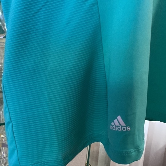 QUARTER-ZIP mock neck polo shirt turquoise FIFA world cup quatar 2022 - Picture 15 of 15
